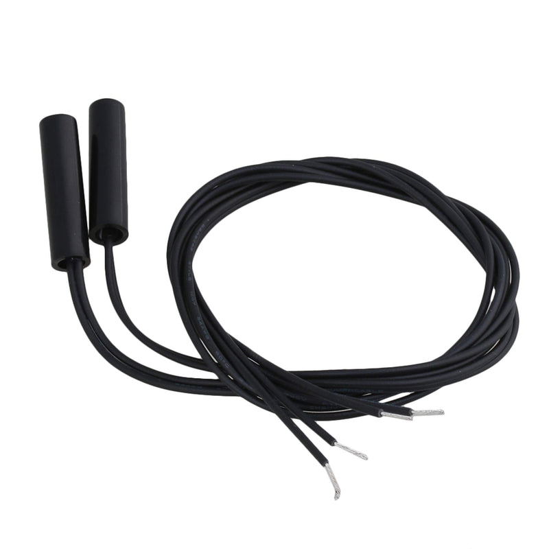 BQLZR Cylindrical Plastic Mounted Reed Proximity Switch Magnetic Sensor Pack of 2