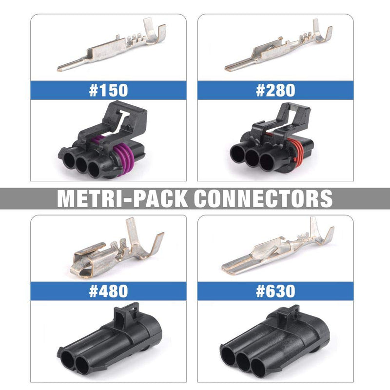 IWISS Extractor Tool, Removal Tools for Weather Pack and Metri-Pack Connectors-3 Pack