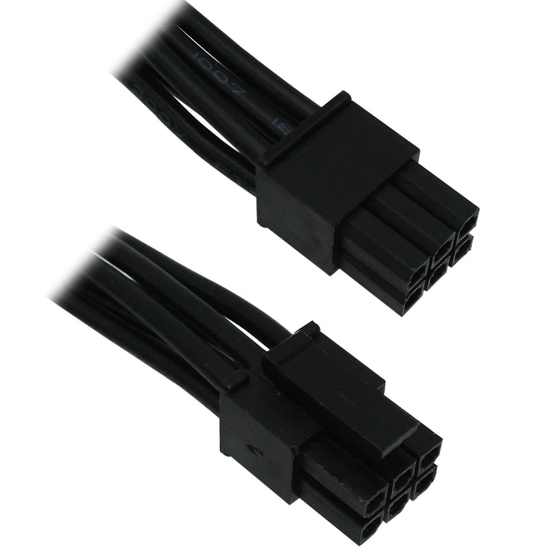 Mini 6 Pin to 8 Pin PCI Express Video Card Power Adapter Cable for Mac Pro Tower/Power Mac G5 14-inch(35cm) (Pack of 2) COMeap