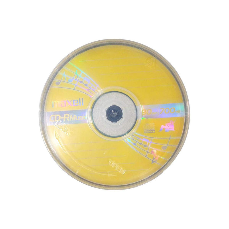 Maxell 625335 Lifetime Warranty High-Sensitivity Recording Layer Recordable CD (Audio Only) 700mb/80 min 30pk