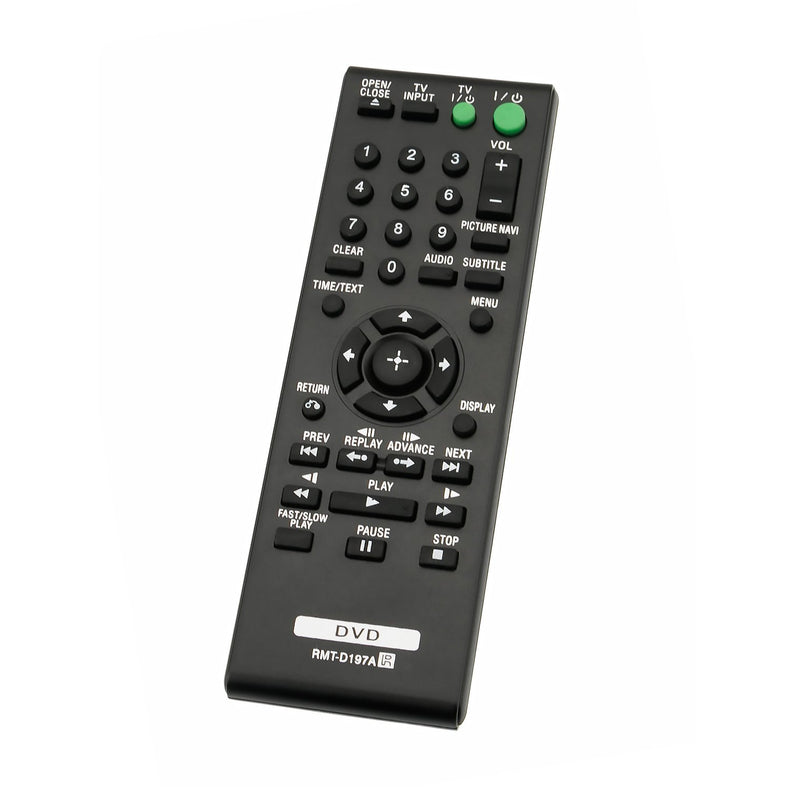 New RMT-D197A RMTD197A Replaced Remote Control fit for Sony DVD Player DVP-SR510H DVP-SR320 DVP-SR405P DVP-SR750HP DVPSR100 DVPSR120 DVPSR210PB DVPSR310P DVPSR320 DVPSR750HP