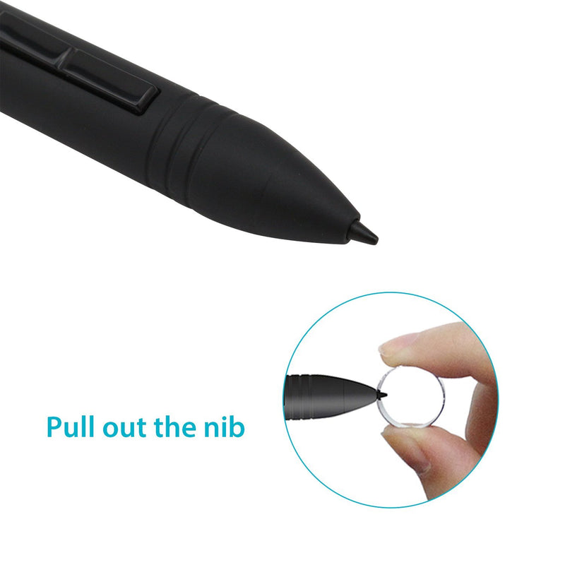 HUION P80 Rechargeable Pen Digitizer Pen Digital Pen Style for Huion Graphics Tablet