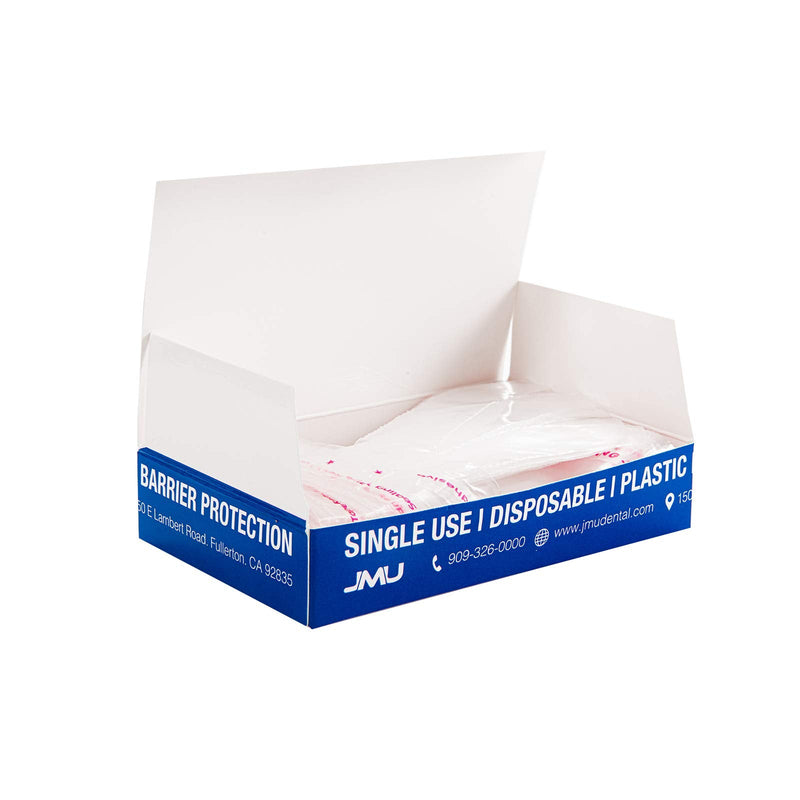 JMU Dental Curing Light Guide Sleeves, Disposable Implant Protective Cover Fits 11mm Tip, 4.3x1 inch, 200 Pieces