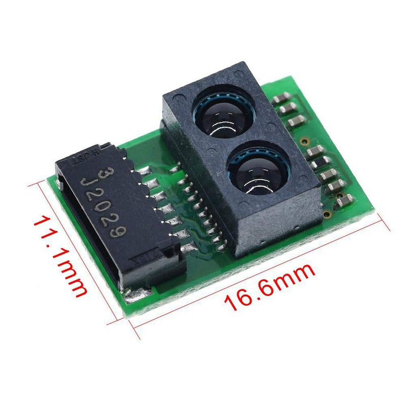 DAOKI 2Pack Distance Sensor Module GP2Y0E03 Infrared Ranging Sensor 4-50CM I2C Output for Arduino with M-M Dupont Cable 20PIN