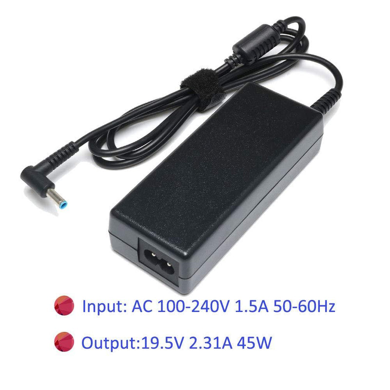 45W 19.5V 2.31A AC Laptop Power Adapter Charger for Hp Stream 11 13 14;Elitebook Folio 1040 G1;Touchsmart 15 250 G3 255 G4 355 G2; Hp Spectre X360