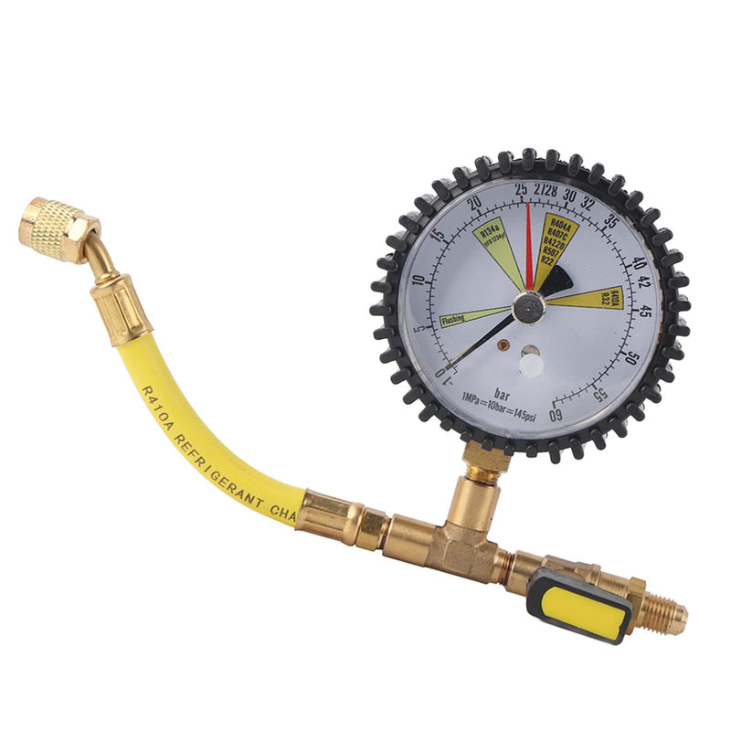 Jadeshay pressure gauge, air conditioning cold nitrogen pressure tester pressure use for air conditioning cold nitrogen pressure