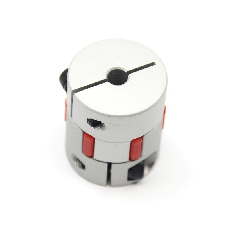 Befenybay 2PCS 5mm to 8mm Aluminium Plum Flexible Shaft Coupling D25 L30 5x8mm Connector Flexible Coupler for 3D Printer CNC Machine and Servo Stepped Motor（5x8mm） 5-8mm