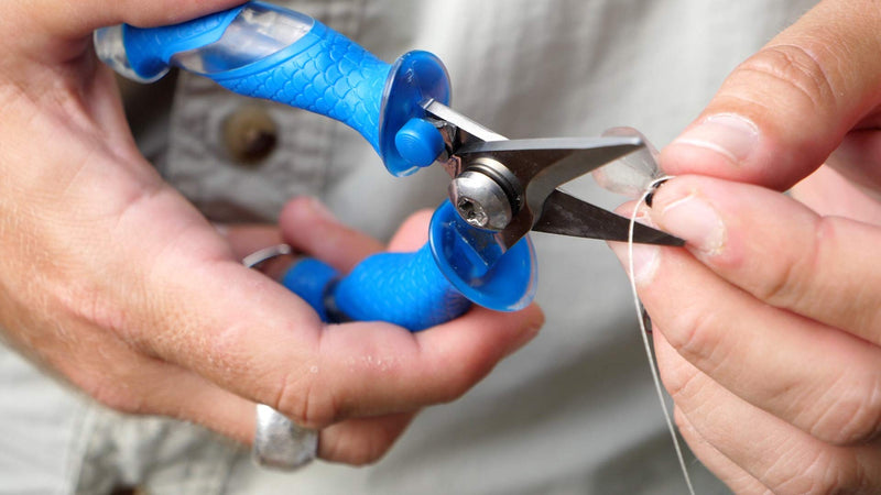 Cuda 5.25" Titanium Bonded Mini Snip, Blue (23028)