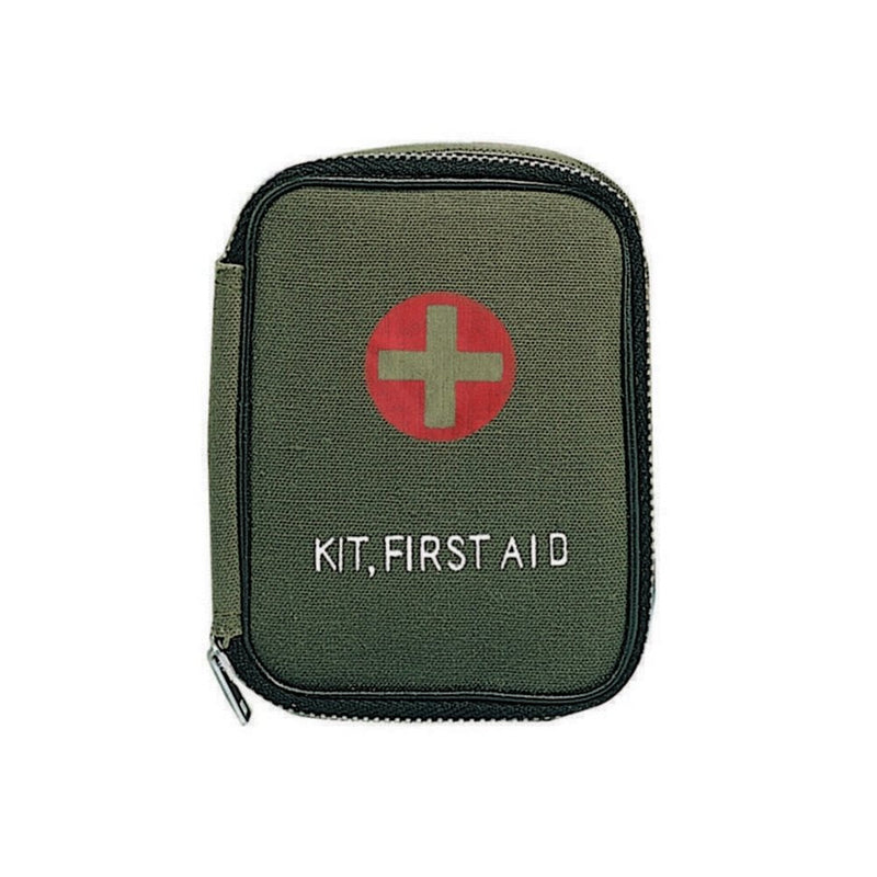 Rothco Military Zipper First Aid Kit Pouch Olive Drab