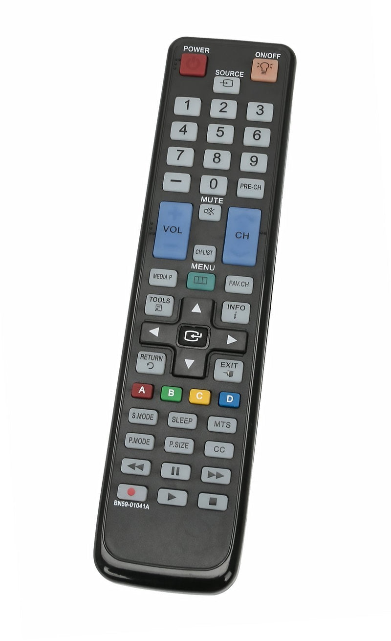 BN59-01041A Replace Remote for Samsung TVs LN46C630K1F LN46D610M4F LN37C550J1F LN32C550J1F LN40C550J1F LN40C610N1F LN40C630K1F PN50C590G4F PN58C550G1F PN63C550G1F PN63C590G4F