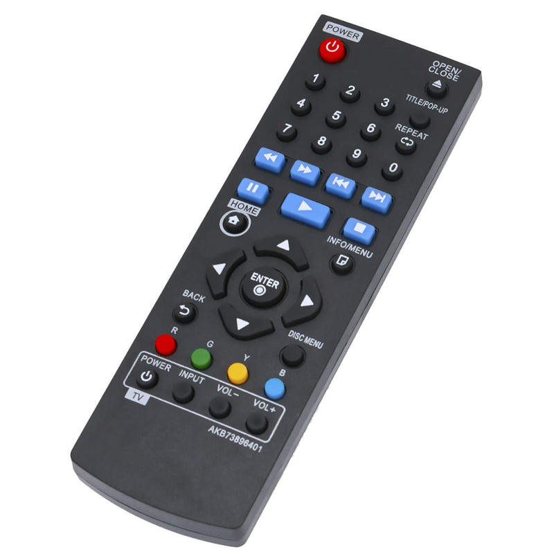 New AKB73896401 Remote Control fit for LG Blu-ray Disc DVD Player BP135 BP135W BP145 BP155 BP165 BP175 BP255 BP300 BP335W BP335WN BP335W-N BP340 BP350 BPM25 BPM34 BPM35 UP870 UP875 BP250-N BP340