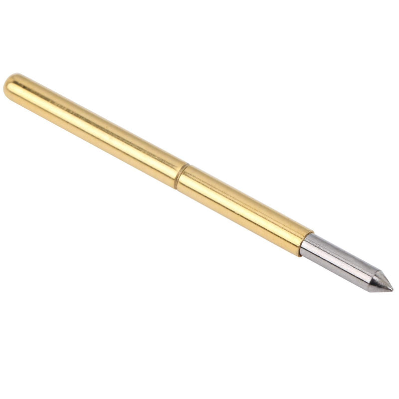 100pcs P125‑B Test Probe, Pin Test Tools 2.0mm Spring Test Detection Probe Pins Brass Pogo Pins