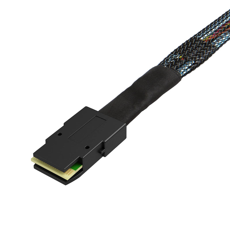 CableCreation Internal Mini SAS HD Cable, 3.3FT Mini SAS SFF-8643 to Mini SAS 36Pin SFF-8087 Cable, Mini SAS 36Pin to SFF-8643 Cable, 1M / 3.3FT