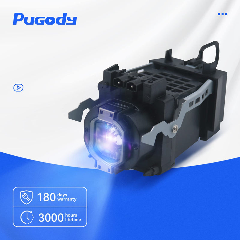 Pugody XL-2400 TV Replacemen Lamp for Sony KDF-E50A10 KDF-E42A10 KDF-50E2000 KDF-E50A11E KDF-55E2000 KDF-46E2000 KDF-E50A12U KDF-50E2010 KDF-42E2000 KDF-E42A11E KF-E42A10 KF-E50A10 with Housing