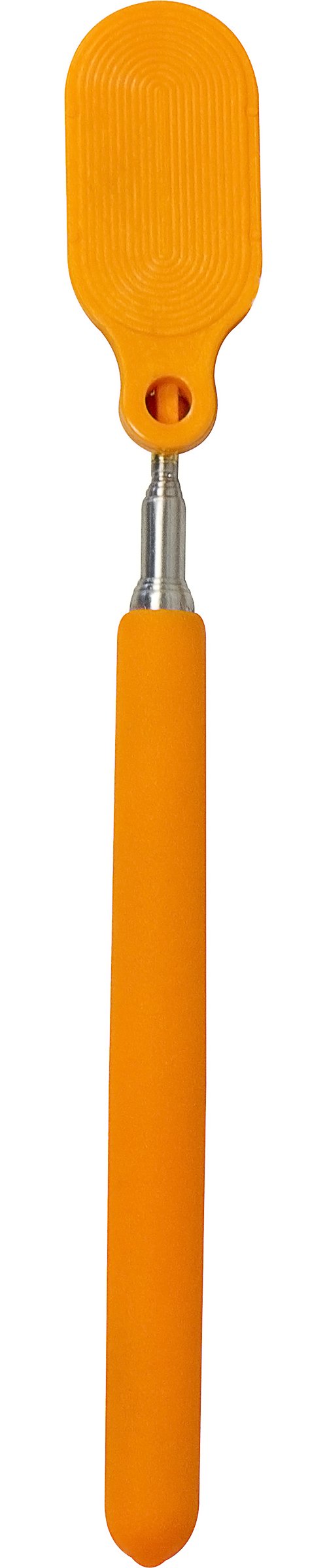 MAG-MATE 315HVO Telescoping Rectangular Glass Inspection Mirror, 36.5", Hi-Viz Orange
