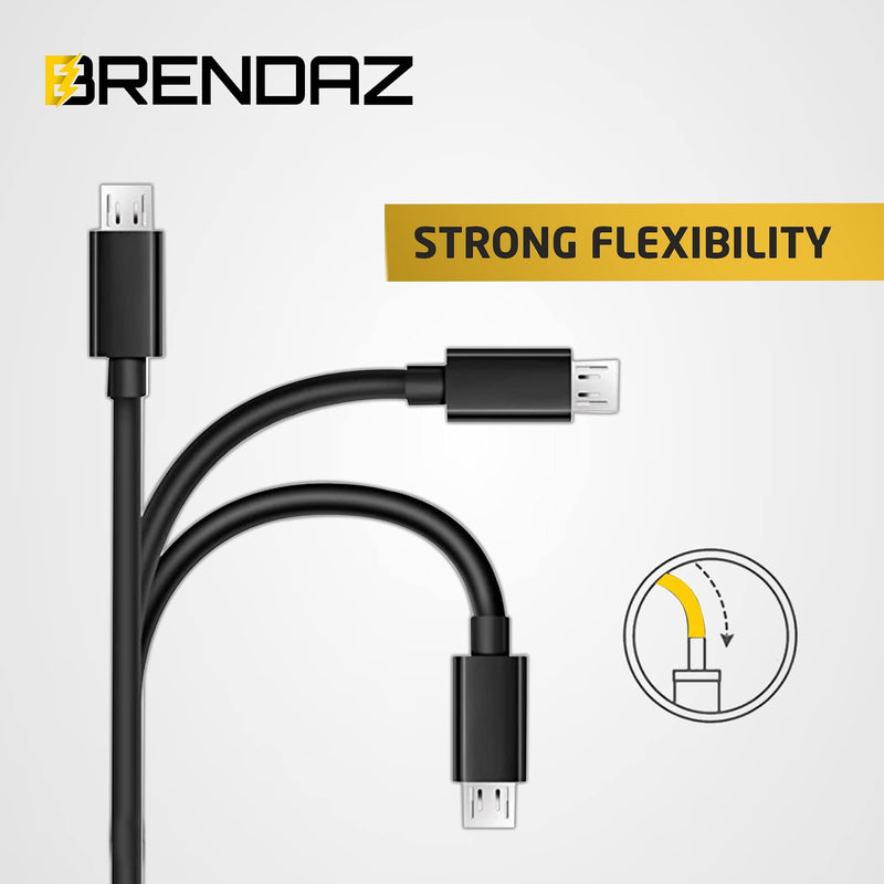 BRENDAZ Compatible Canon Camera USB Cable for Canon EOS M50 Mirrorless, EOS 90D Cameras, USB 2.0 Cable Micro USB (15-Feet) 15-Feet
