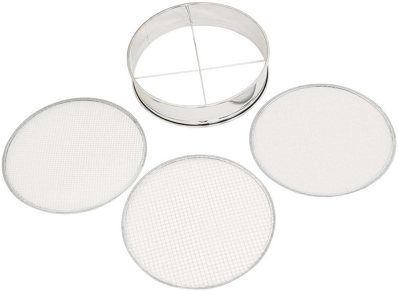 Safe-Deposit 3 stainless soil sieve 12inch for Bonsai (japan import)