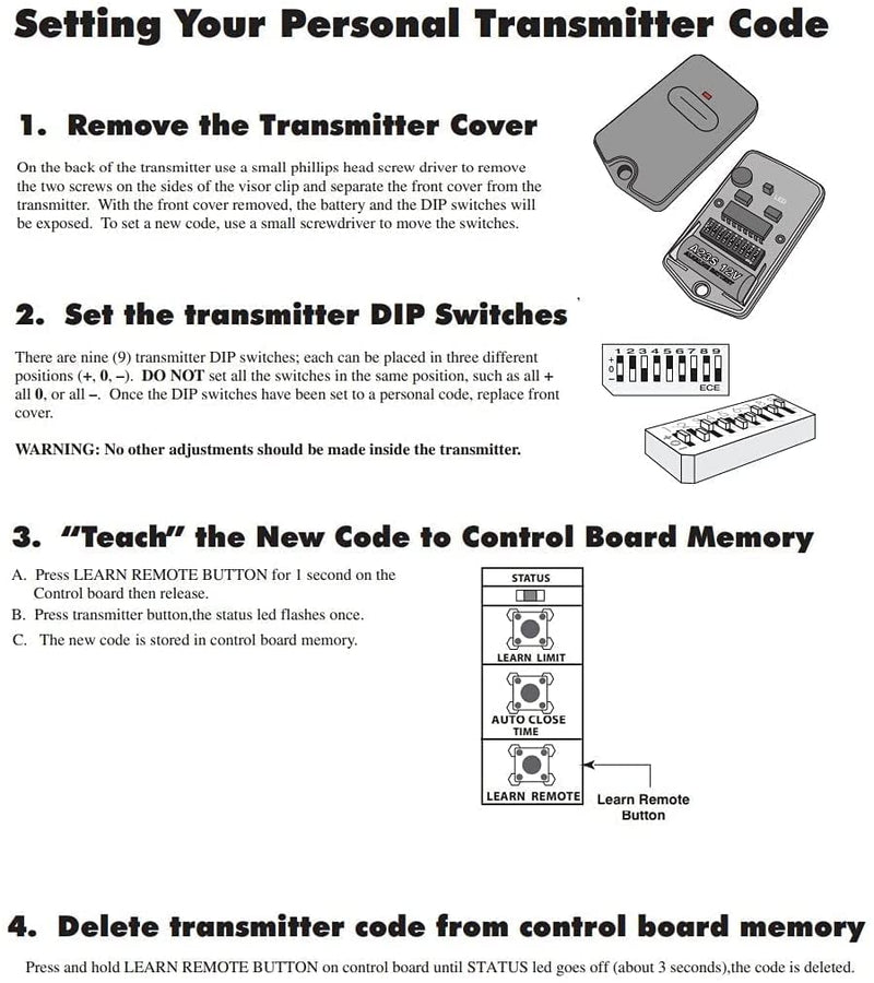 ASONPAO RB741 FM135 Black Remote Transmitter for GTO Mighty Mule Linear Pro Access Gate Opener(3Pack)