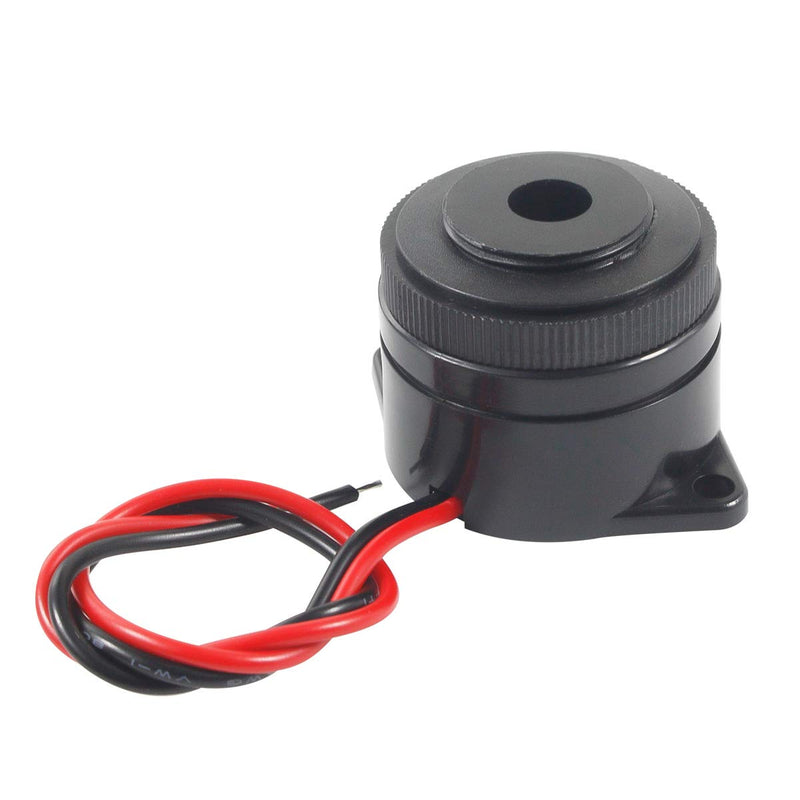 BNYZWOT Active Electronic Buzzer Alarm Sounder Continuous 90dB Beep Speaker DC 12V 2Pcs
