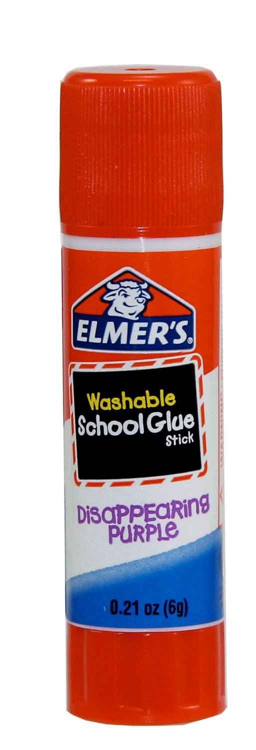 Elmer's Disappearing Purple School Glue Sticks, 0.21 oz Each, 8 Sticks per Pack (E1591) 1 Pack