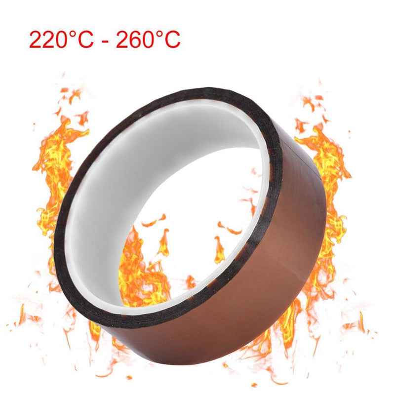 Heat Resistant Tape, 250-300 Degree High Temperature Insulation Tape 33m High Insulation Heat Adhesive Tape