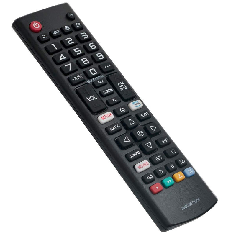 AKB75675304 Replace Remote Applicable for LG TV 55UM6900PUA 65UM6900PUA 43UM7100PUA 49UM7100PUA 55UM7200PUA 43UM7300PUA 43UM7310PUA 49UM7300PUA 50UM7310PUA 70UM7370PUA 50UM7400PUA 82UM7570PUB