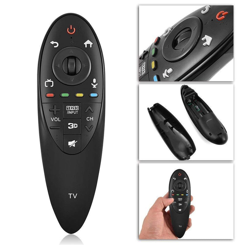 GLOGLOW TV Control, Black ABS Material New Remote Control for LG 3D Smart TV AN-MR500G Replacement