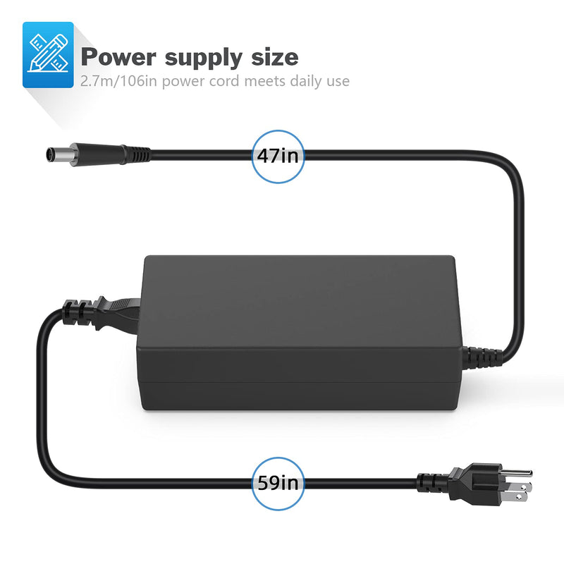 693711-001 677774-001 Ac Adapter Charger for HP EliteBook 745 820 840 850 G1 G2; Probook 430 440 450 455 G1 G2; HP G42 G50 G56 G60 G61 G62 G71 G72Power Cord