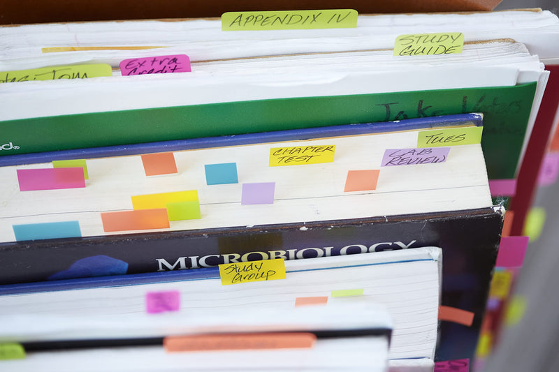Post-it Highlighting Flags, 35/Dispenser, 4 Dispensers/Pack.47 in Wide, Assorted Bright Colors (683-4ABX)
