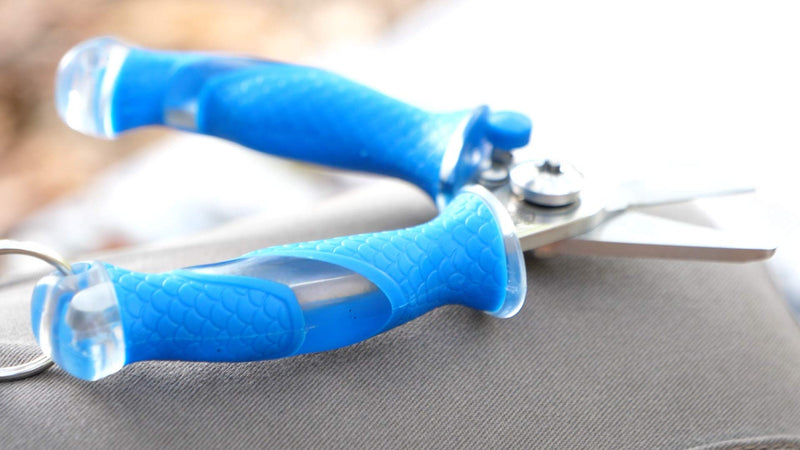 Cuda 5.25" Titanium Bonded Mini Snip, Blue (23028)