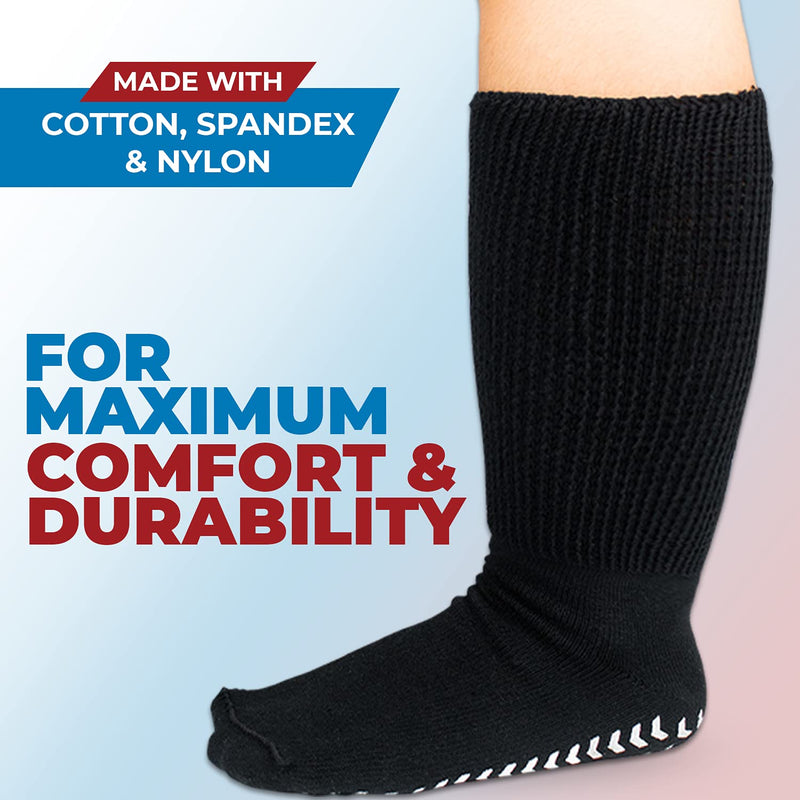 Extra Wide Socks for Swollen Feet, Extra Wide Bariatric Socks, Non Slip Cast Sock, Diabetic Edema Socks, Hospital Socks, Swollen Feet Socks Women, Extra Wide Mens Socks, Edema Socks, Lymphedema Socks