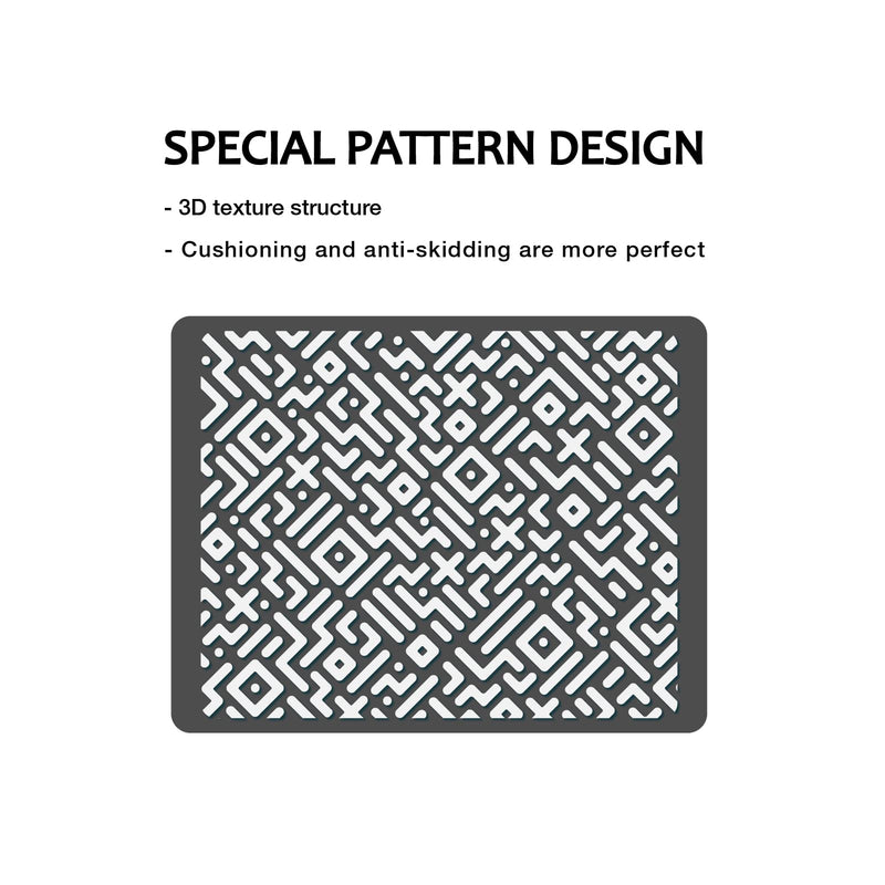 Brlvget Car Anti Slip Dashboard Pad Magic Sticky Gripping Pad Car Sticky Gel Pad Multifunctional Fixate Gel Pads Non-Slip Mounting Pad Cell Pad Phone Mat Dashboard Mat, 7.1 x 5.5 inch (2 Pack) 2 pack