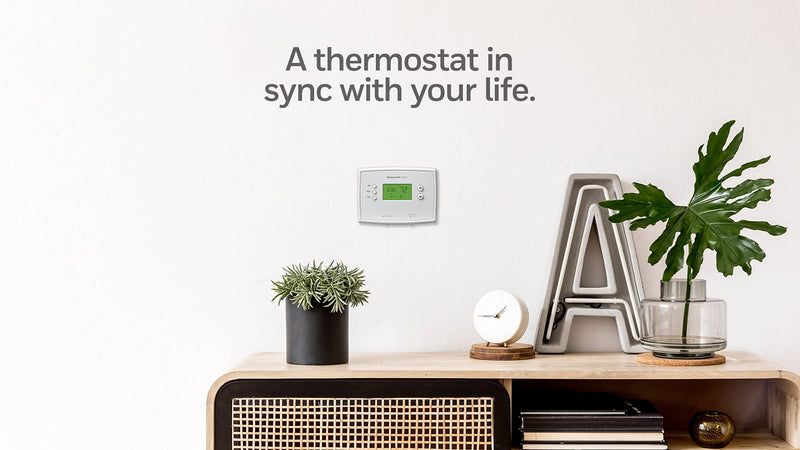 Honeywell Home RTH2300B1038 5-2 Day Programmable Thermostat, White