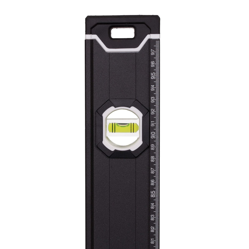 MIVOS - Aluminum spirit level 60cm with magnet system and aluminum housing - Spirit level with 3 levels - High accuracy - Magnetic spirit level 600 mm