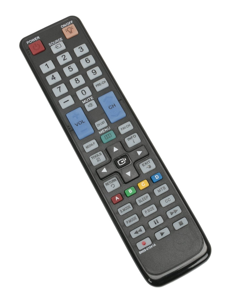 BN59-01041A Replace Remote for Samsung TVs LN46C630K1F LN46D610M4F LN37C550J1F LN32C550J1F LN40C550J1F LN40C610N1F LN40C630K1F PN50C590G4F PN58C550G1F PN63C550G1F PN63C590G4F
