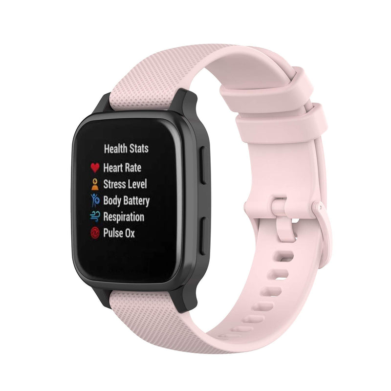 Bands Compatible with Garmin Venu/Venu Sq/Venu Sq Music Band Silicone Quick Release Straps 20MM Replacement Wristband (Multicolor10-Pack) Multicolor10-Pack