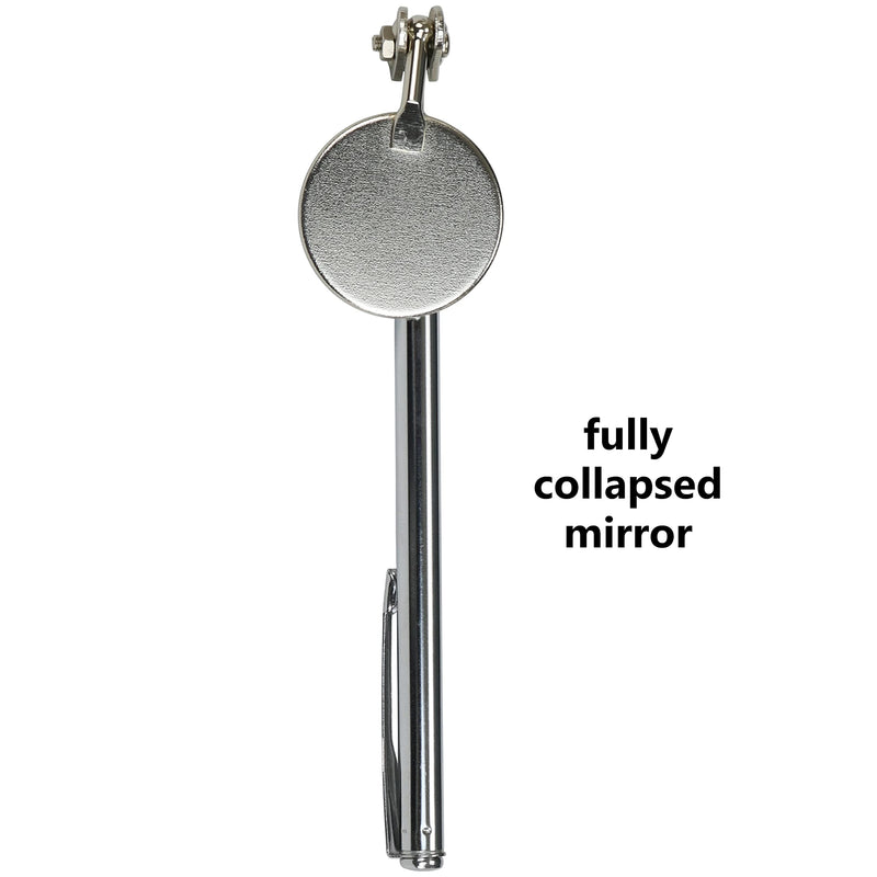 Harrier Hardware Telescoping Inspection Mirror, 2-Pack