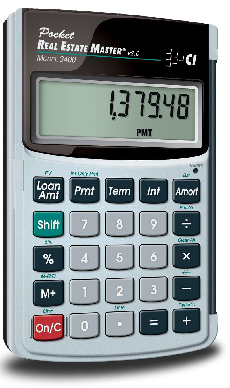 Calculated Industries 3400 Pocket Real Estate Master Financial Calculator