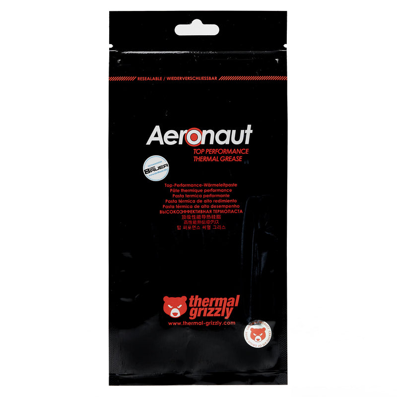 Thermal Grizzly - Aeronaut - High Performance Thermal Paste - Cooling and Mute Heat Sink Paste for CPU (All Kinds of Them) and Graphics Card Coolers (3.9 Gram) 3.9 Gram