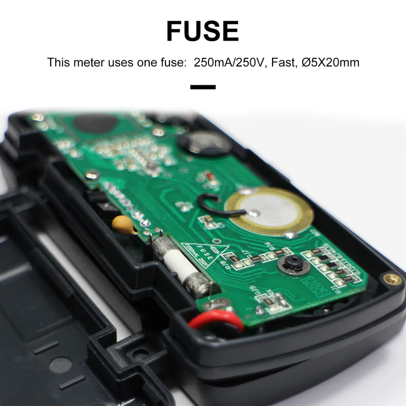 ALLOSUN Digital Multimeter / DMM / Multi Tester Amp / Ohm / Volt Meter / Diode and Continuity Test Pocket Size (EM3081) EM3081