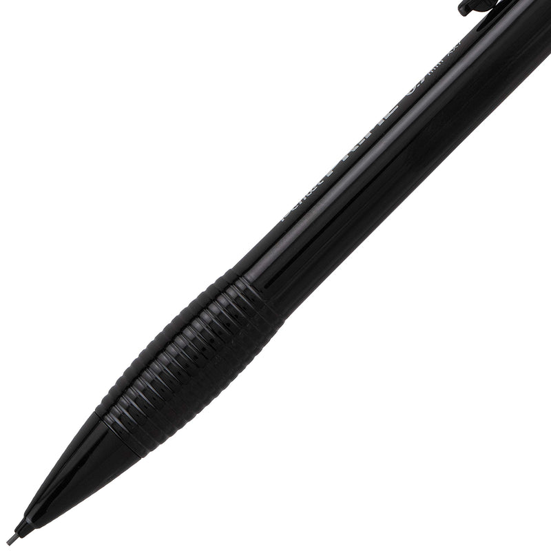 Pentel Prime Mechanical Pencil 0.7mm, Black Barrel, Box of 12 (AX7A)