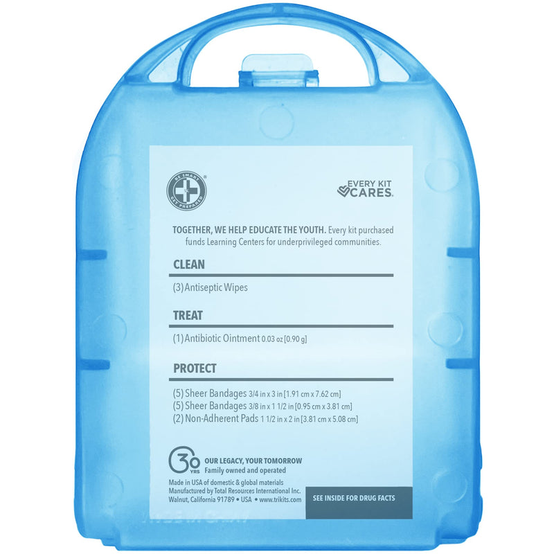 Be Smart Get Prepared Total Resources International "Let's Go Cuts & Scrapes" Compact First Aid Kit