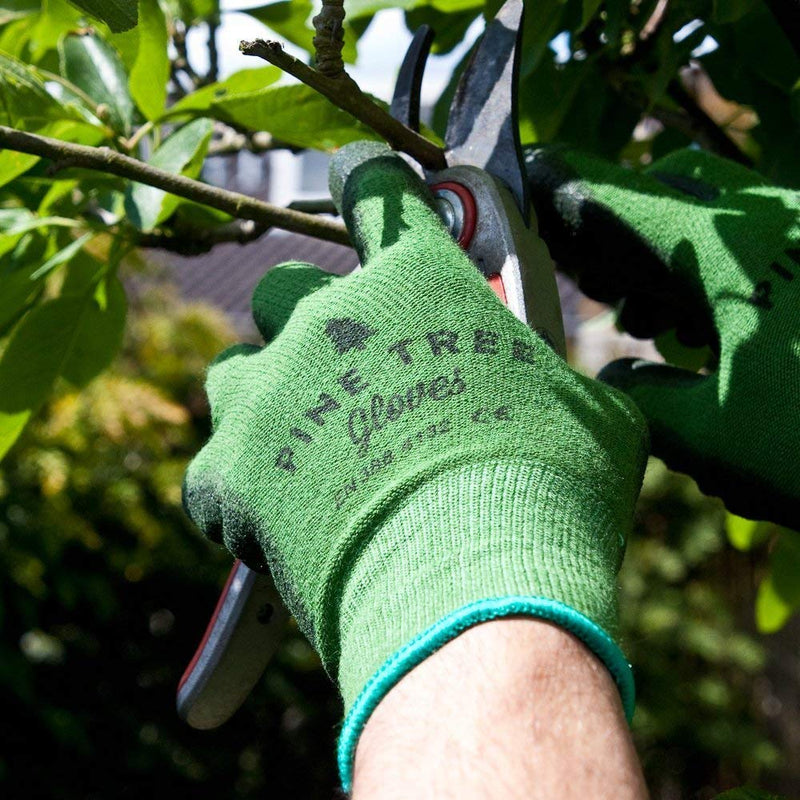 Pine Tree Tools Bamboo Gardening Gloves for Women and Men - S 1 Small