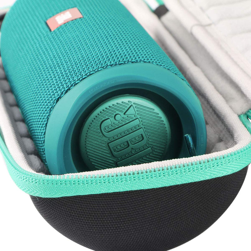 Khanka Hard Travel Case Replacement for JBL FLIP5 Flip 5 Waterproof Portable Bluetooth Speaker (Teal) Teal