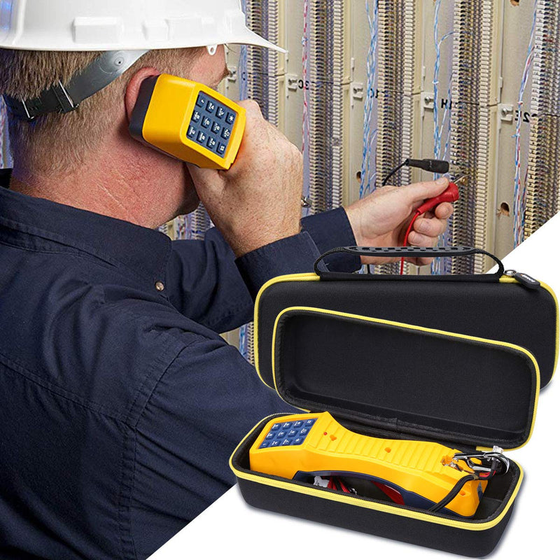 Aproca Hard Storage Travel Case, for Fluke Networks 19800009 TS19 Telephone Test Set(only case)