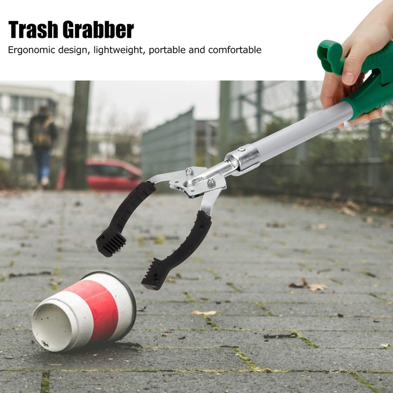 TOPINCN Trash Picker Pick Up Tools Lightweight Foldable Garbage Reacher Grabber Picking Tool Garden Supplies