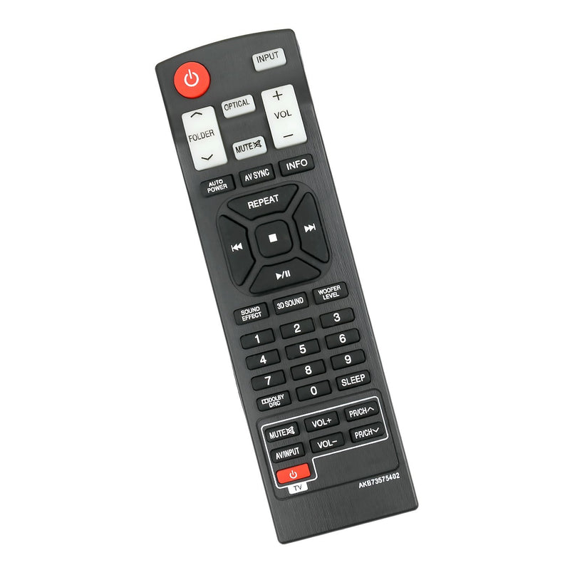 New AKB73575402 Replace Remote Control fit for LG Sound Bar NB2420A NB2520A NB2530A NB3520A NB3530A NB3730A NB3531A NB3532A S33A1-D Home Theater Soundbar System