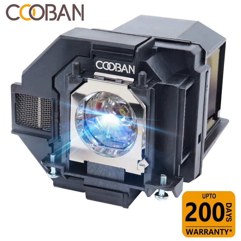 COOBAN ELPLP96 /V13H010L96 Replacement Projector Lamp Bulb with Housing for Epson VS250 VS355 VS350 EX5260 EH-TW650 EB-S41 EB-X05 Powerlite Home Cinema 2150 /Powerlite Home Cinema 1060 2100 660 760HD