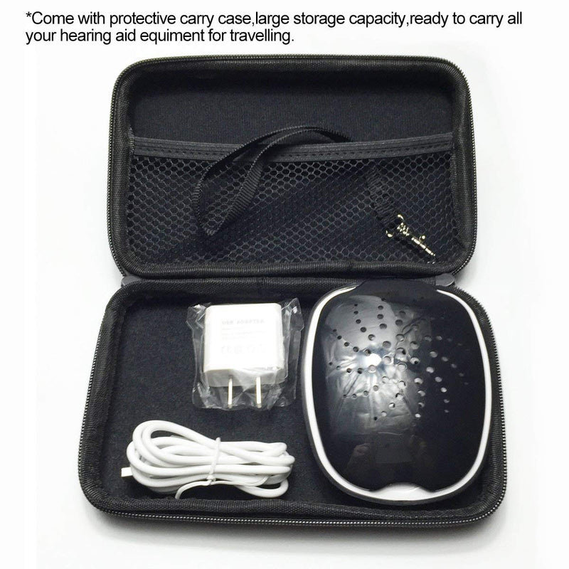 Portable USB Electric Dehumidifier Hearing Aid Dryer,Temperature Range 104~122 Degree,Energy-efficient and Safe