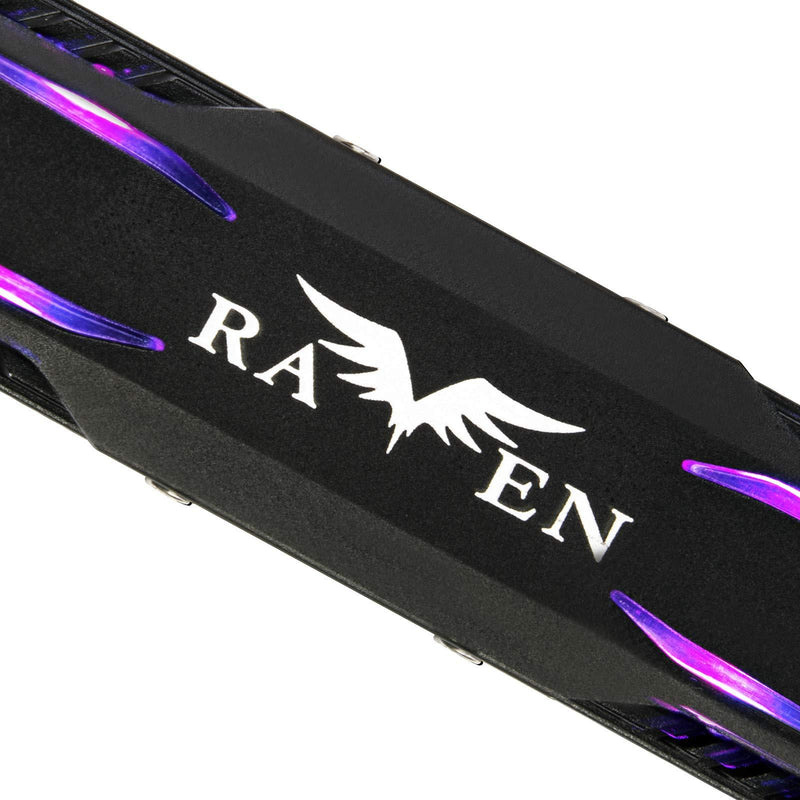 SilverStone Technology TP03-ARGB M.2 SSD Cooling kit with ARGB Lighting